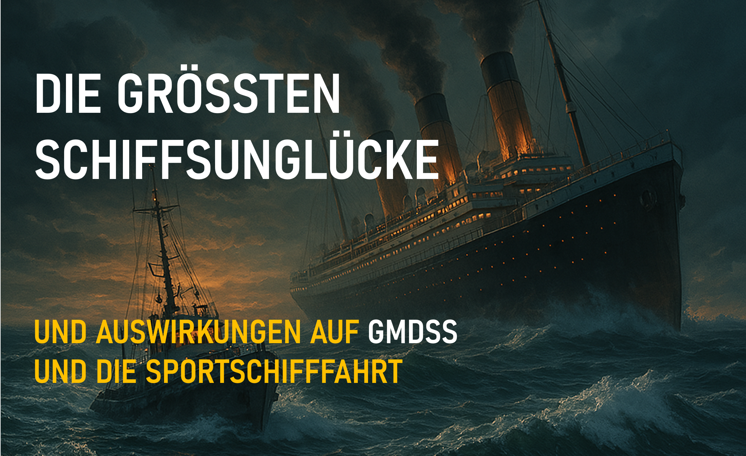 GMDSS – Lehren aus Schiffsunglücken wie Titanic und Costa Concordia für moderne Seenotsysteme