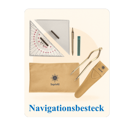 Navigationsbesteck für SBF See und SKS